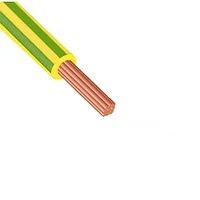 Провод силовой ПуГВ 1х2.5 желто-зеленый бухт многопроволочный