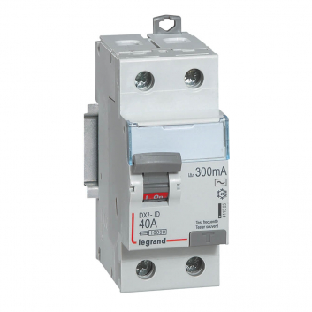 Выключатель дифференциального тока (УЗО) DX3 2П 40А 300мА-АC