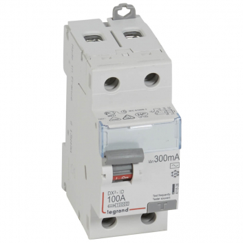 Выключатель дифференциального тока (УЗО) DX3 2П 100А 300мА-АC