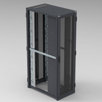 Шкаф серверный 19дюйм - 46U - 600x1200 мм - с оптимизацией воздушных потоков
