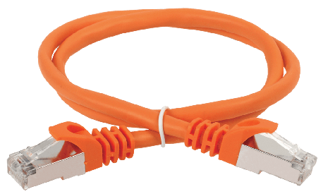 Патч-корд ITK категория 5е FTP 2 метр PVC оранжевый