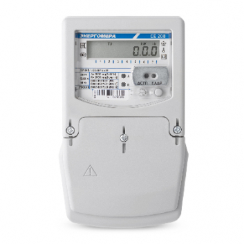 Счетчик электроэнергии CE208 S7.145.2.OG.V GS01 IEC  однофазный многотарифный, 5(60), кл.точ. 1.0, Щ, ЖКИ, оптопорт, GSMСамара
