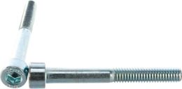 Болт DIN912 М6х50 внутренний шестигранник оцинкованный (15 шт)
