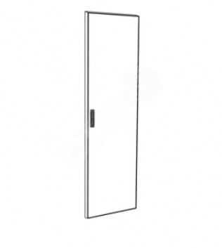 Дверь металлическая ITK для шкафа LINEA N 42U 600 мм серая