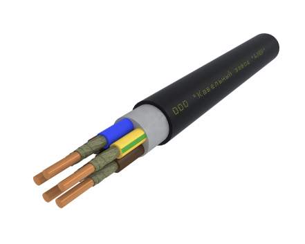 Кабель силовой ВВГнг(А)-FRLS 5х4 (N.PE)-1 однопроволочный барабан ТУ завода
