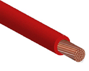 Провод силовой ПуГВ 1х16 красный ТРТС многопроволочный