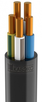 Кабель силовой ВВГнг(А)-LSLTx 5x4 ок(N, PE)-0.66