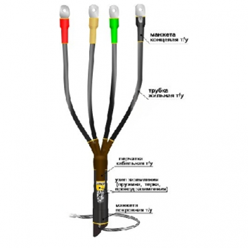 Муфта кабельная концевая 1КВТп-4х(35-50)