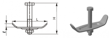 Накладка НТ-4 К-196 У2