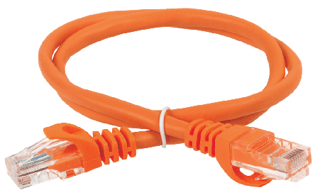 Патч-корд ITK категория 5е UTP 5 метр PVC оранжевый