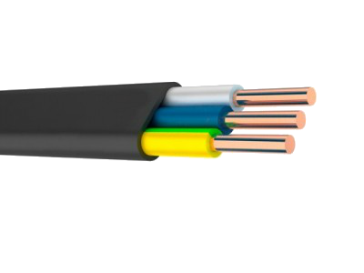 Кабель силовой ВВГ-Пнг (А) 3х1.5 ТРТС 100м ГОСТ 18410-73 
