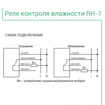 Реле контроля влажности RH-1