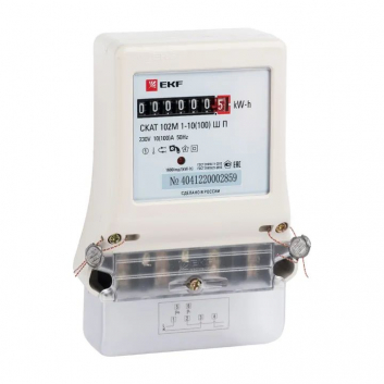 Счетчик электрической энергии СКАТ 102М/1-10(100) Ш П1 EKF PROxima