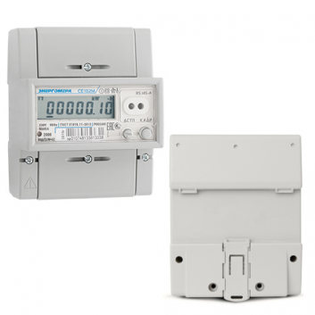 Счетчик электроэнергии CE102M R5 145-J однофазный многотарифный 5(60) класс точности 1.0 D ЖКИ оптопорт