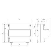 Счетчик электроэнергии CE300 R31 043-J  трехфазный однотарифный, 5(10), кл.точ. 0.5s, D, ЖКИ, оптопорт