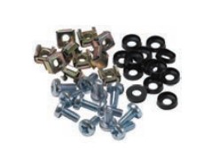 Комплект винтов-гаек для крепления на 19дюймовый профиль (шайба + гайка + винт)